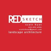 red sketch logo